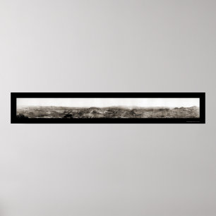 Póster Foto minera 1909 del área del globo AZ