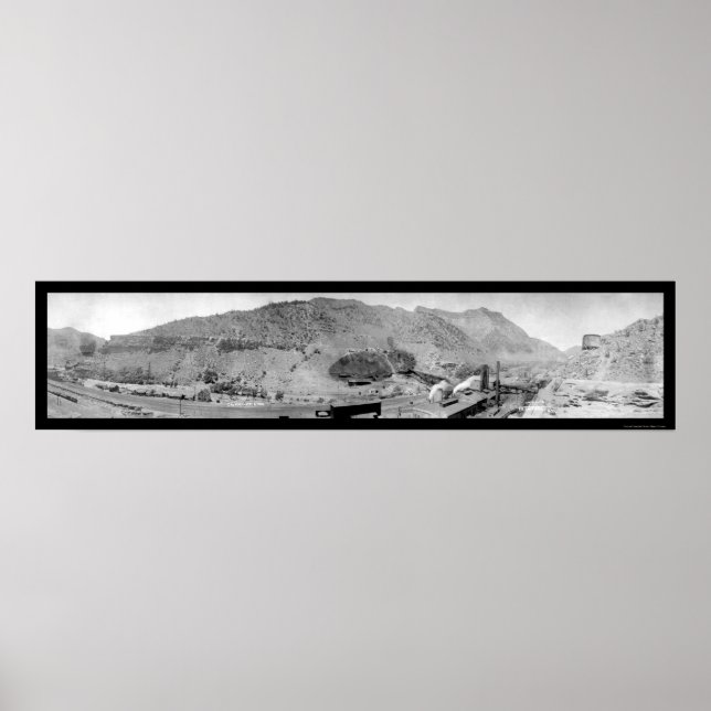 Póster Foto Minera de Castle Gate Utah 1913 (Frente)