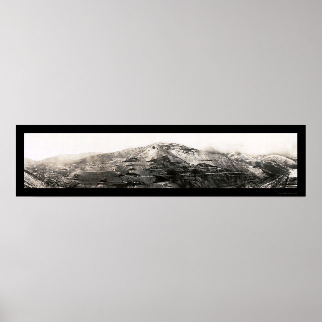 Póster Foto Minera de cobre de Utah 1909 (Frente)