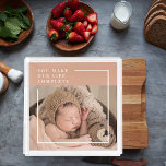 Póster Foto moderna del bebé | Has Hecho Mi Vida Completa<br><div class="desc">Foto moderna del bebé | Has Hecho Mi Vida Completa Regalo</div>