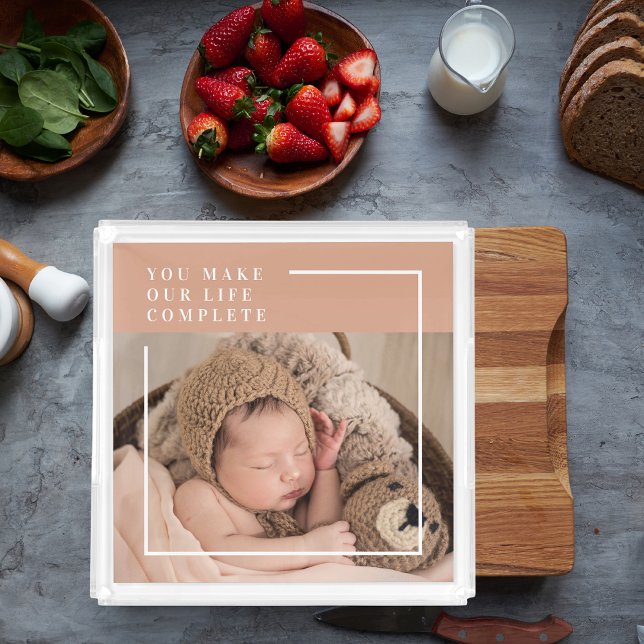 Póster Foto moderna del bebé | Has Hecho Mi Vida Completa (Subido por el creador)