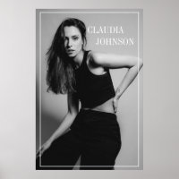 Foto moderna en blanco y negro