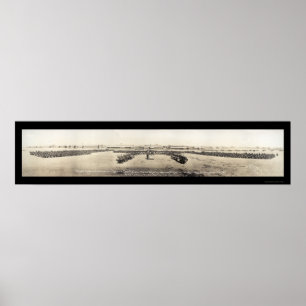 Póster Foto negra 1918 de la infantería de los diablos