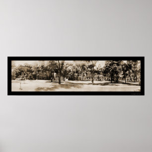 Póster Foto NJ de la Universidad Rutgers, 1913