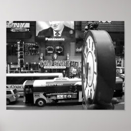 Póster Foto NYC en blanco y negro