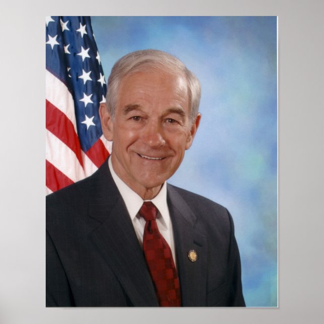 Póster Foto oficial de Ron Paul (Frente)