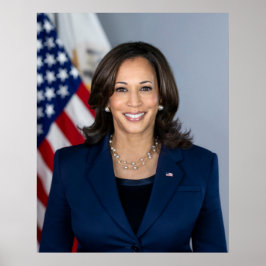 Póster Foto oficial del vicepresidente Kamala Harris
