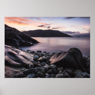 Póster Foto paisajista de Noruega