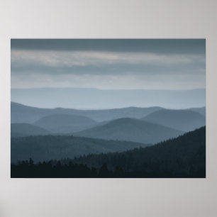 Póster Foto paisajística de Pfälzerwald Alemania