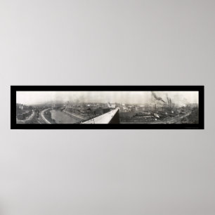 Póster Foto panorámica 1905 de Youngstown