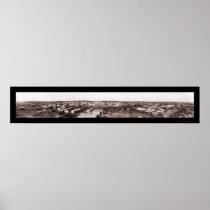 Póster Foto panorámica 1919 del guardabosques TX