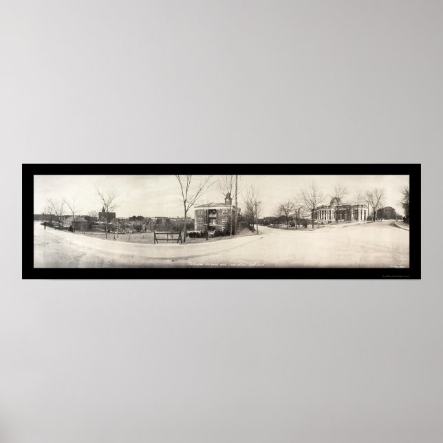 Póster Foto Panorámica Tuskegee 1916 (Frente)