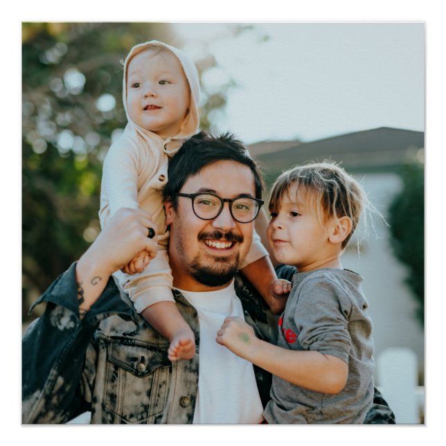 Póster Foto personalizada (Anverso)