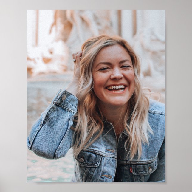 Póster Foto personalizada (Frente)