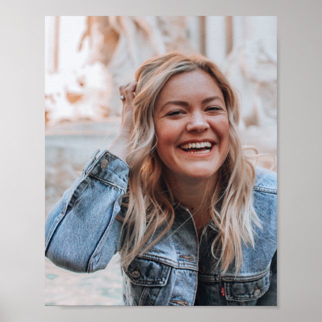 Póster Foto personalizada (Frente)