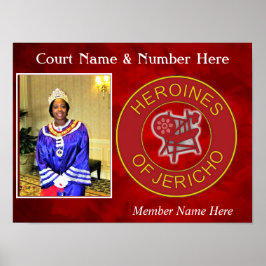 Póster Foto personalizada de HOJ