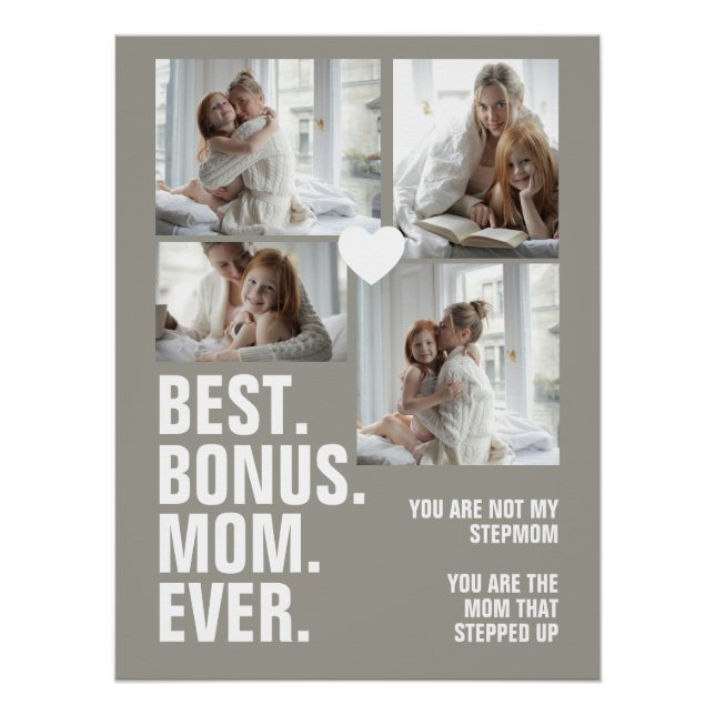 Póster Foto Personalizada De La Mamá Que Se Levantó (Anverso)