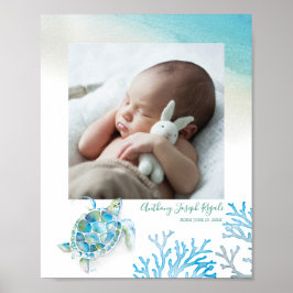 Póster Foto personalizada Nursery Wall Art