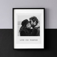 Foto Personalizada - Te Amaré Por Siempre