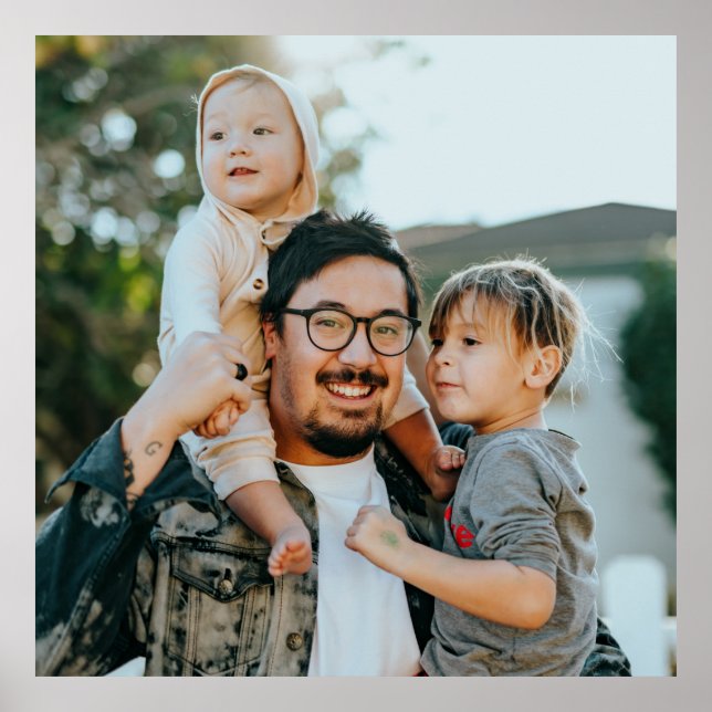 Póster Foto personalizado (Frente)