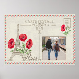 Póster Foto personalizado Paris Francia poster