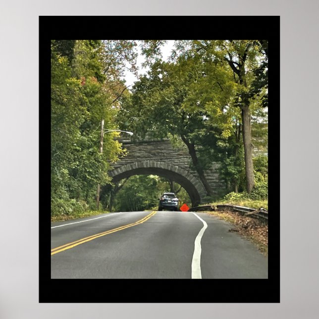Póster Foto puente (Frente)