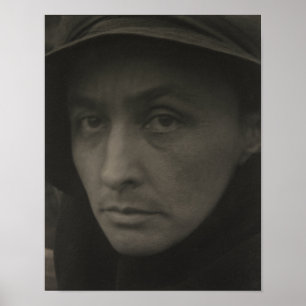 Póster Foto retrato de Alfred Stieglitz Georgia O’Keeffe