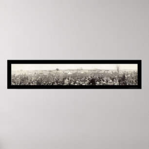 Póster Foto Reunión de Camp Dix NJ 1920