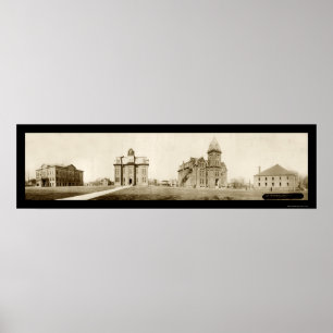 Póster Foto septentrional 1912 del Ada de la universidad