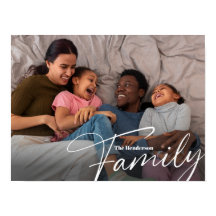 Foto simple de la familia de Personalizados