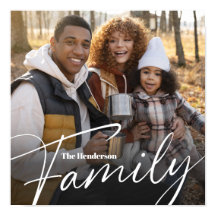 Foto simple de la familia de Personalizados