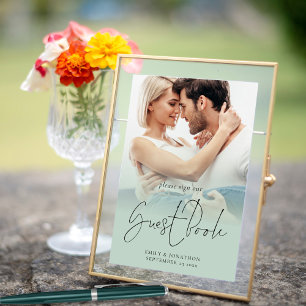 Póster Foto Superposición de Rótulo Boda del libro de inv