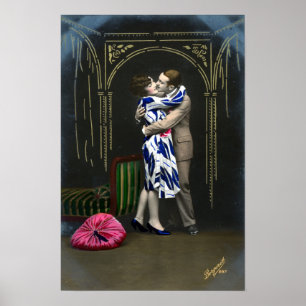 Póster Foto vintage Valentine