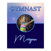Foto y nombre personalizados de gimnasta Deep Roya