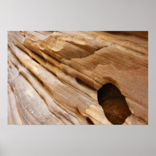 Póster Fotografía abstracta de la naturaleza de la pared