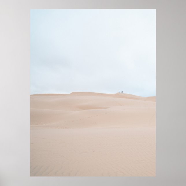 PÓSTER FOTOGRAFÍA AÉREA DE DESERT (Frente)