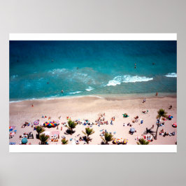 Póster Fotografía aérea de Fort Lauderdale Beach con vist