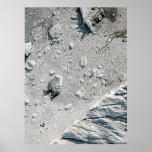 Póster Fotografía aérea de rocas