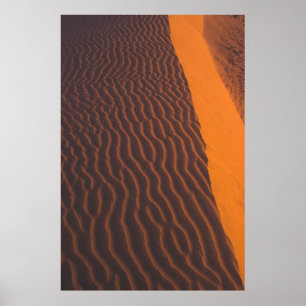 Póster Fotografía aérea del desierto