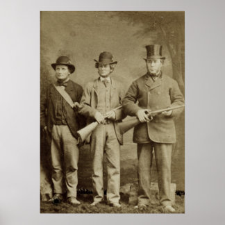 Póster Fotografía antigua - El Fiesta de caza