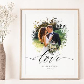 Póster Fotografía artística Superposición de borde Pareja