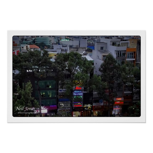 Póster Fotografía callejera de Viajes - Vietnam (Anverso)