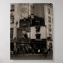 fotografía callejera en blanco y negro en París