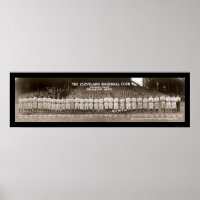 Fotografía de Béisbol Indios de 1920