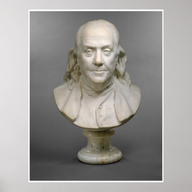 Póster Fotografía de Ben Franklin (1778) (Frente)