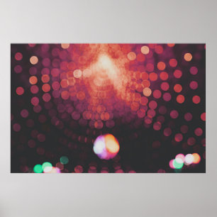 Póster Fotografía de Bokeh Light