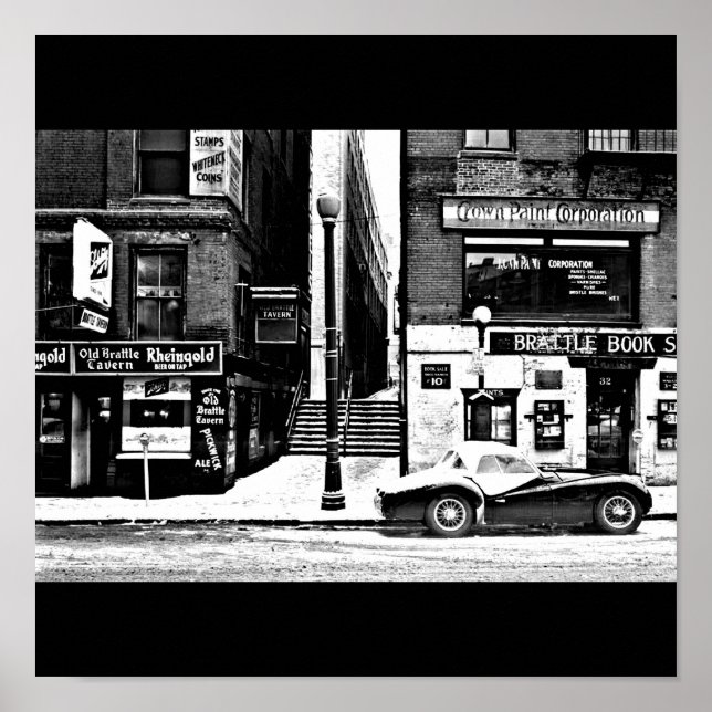 Póster Fotografía de Boston de época poster-17 (Frente)