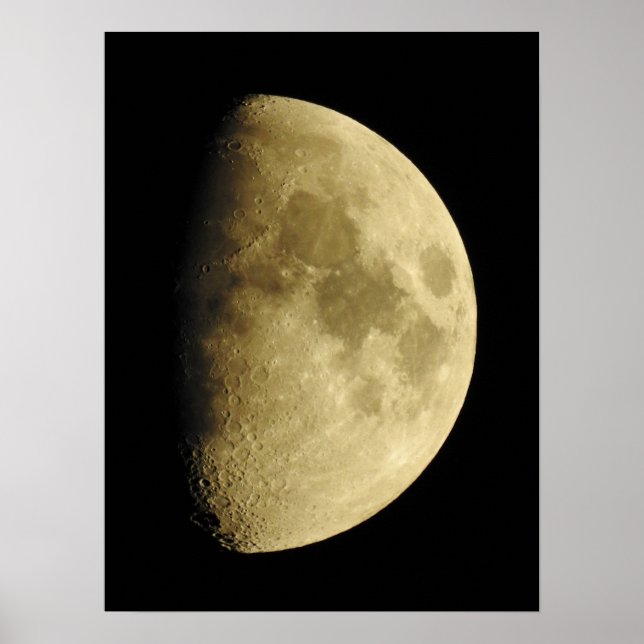 Póster Fotografía de Cierre de la Luna (Frente)