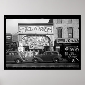 Póster Fotografía de cine de época