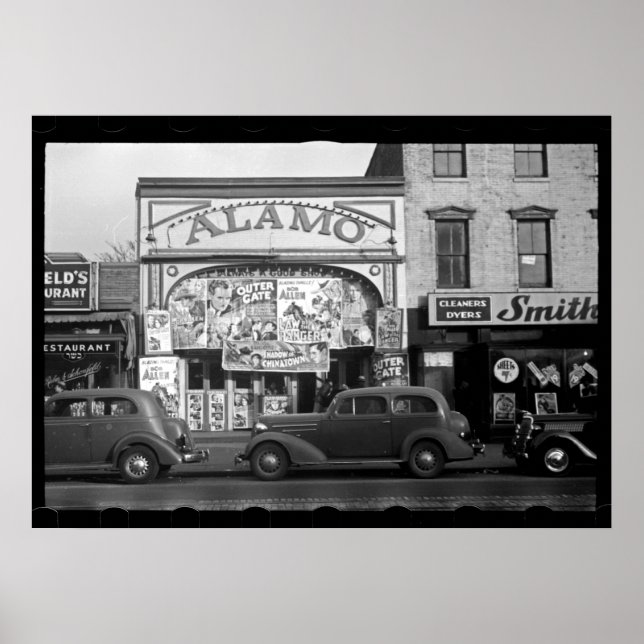 Póster Fotografía de cine de época (Frente)
